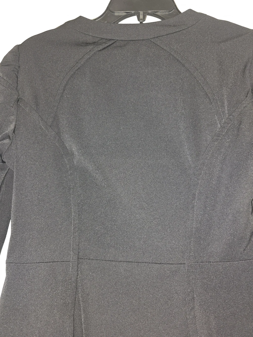 Milly Of New York Black Zip-Front Tailored Designer Jacket - Picture 12 of 13